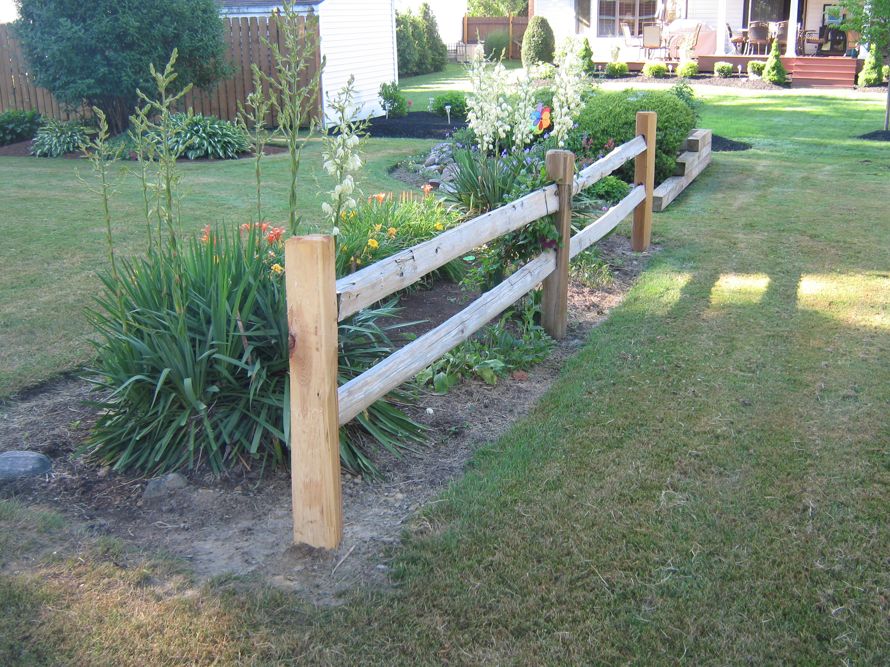 Wooden Split Rail Fence | Sadler Fence and Staining